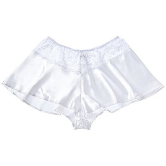 MUCCI  Lingerie Shorts  Size Small  White and Lace - Picture 3 of 3